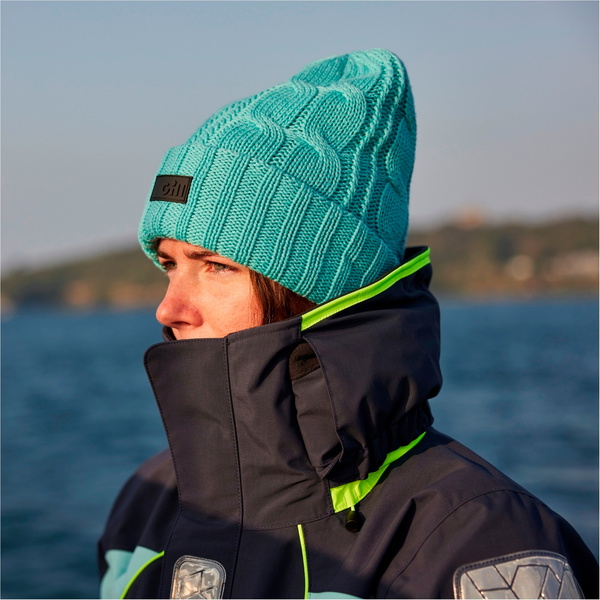 2026 Gill Frauen OS2 Offshore-Jacke Und Hose Segelanzug GWOOJATCSNEN  Eierschale / Navy